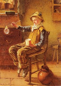 Carlton Alfred Smith : Blowing Bubbles
